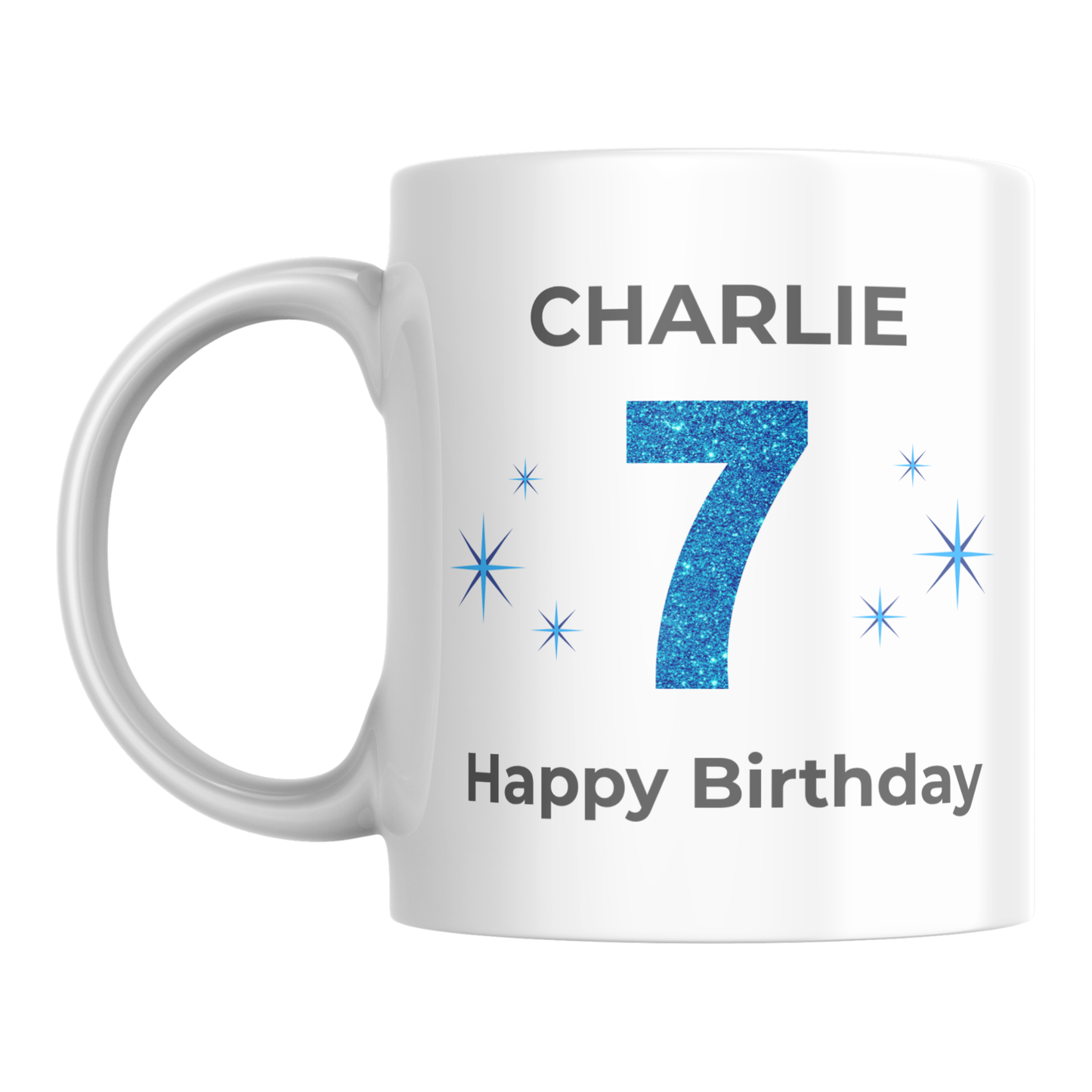 Personalised Any Age Birthday Mug