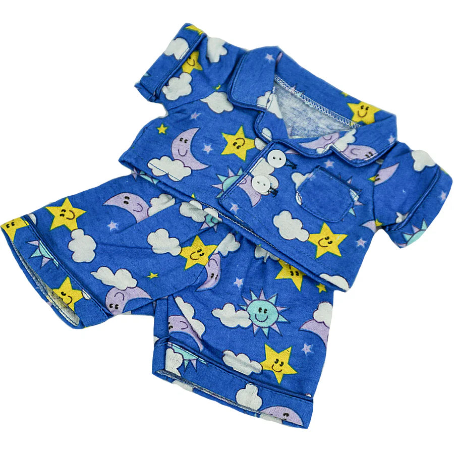 Blue Pyjamas (Fits Small Plush)