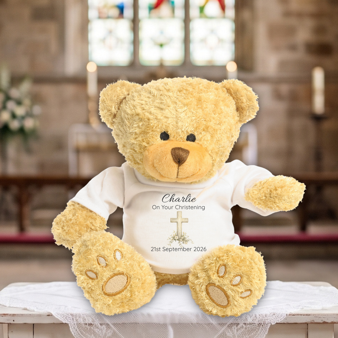 Beyond the Silver Rattle: Why Personalised Keepsake Bears Make the Perfect Christening Gift