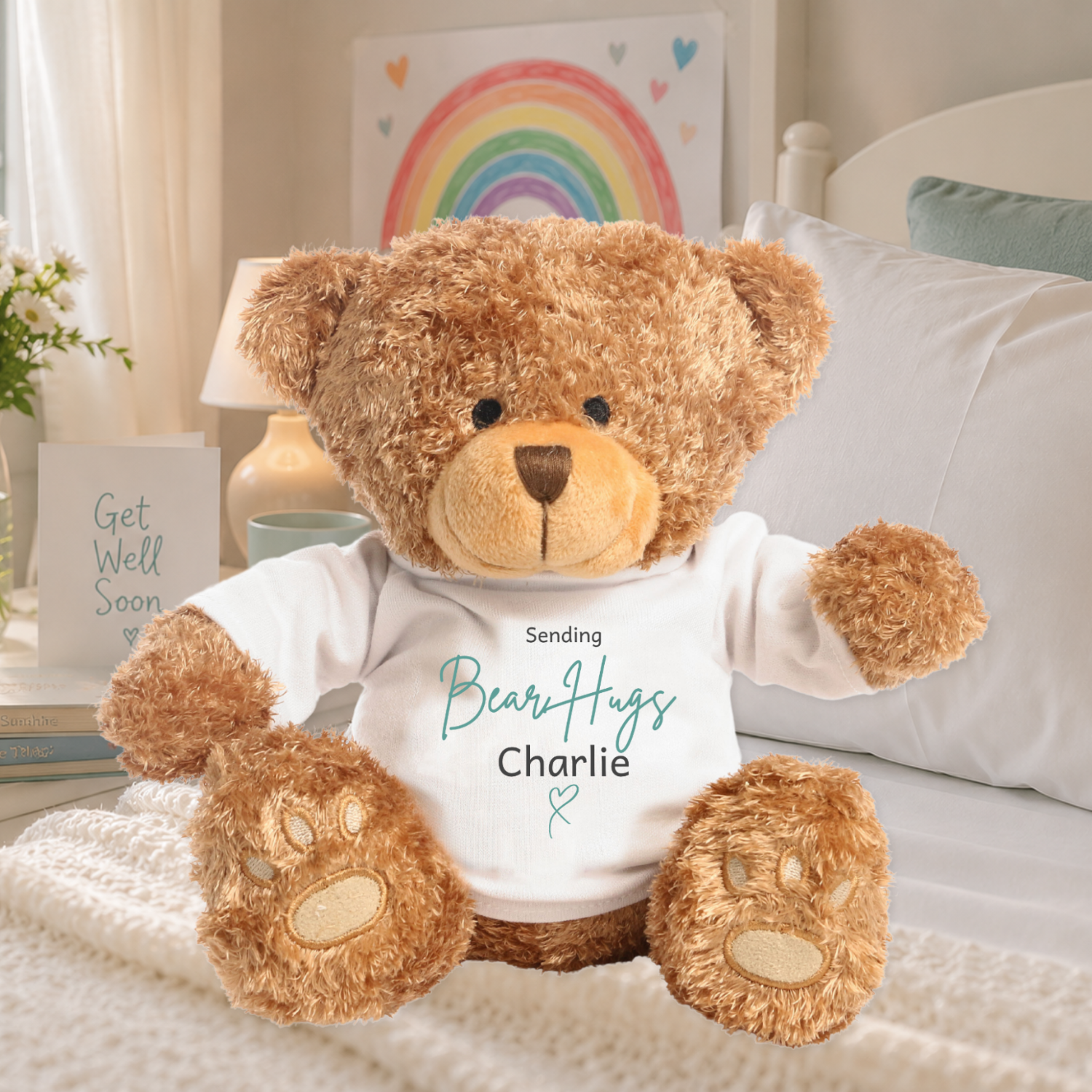 graduation bear in classroom
