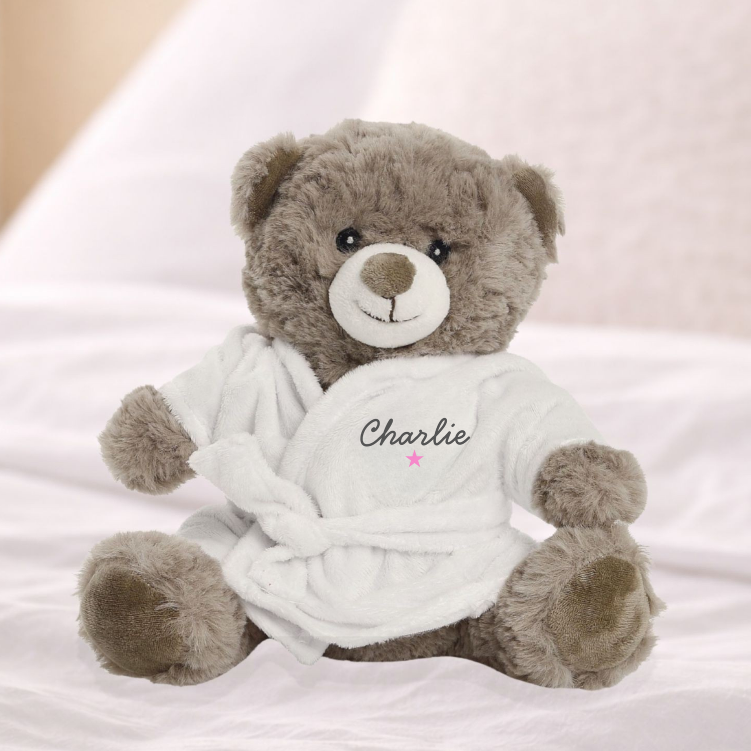eco bear in bed scene