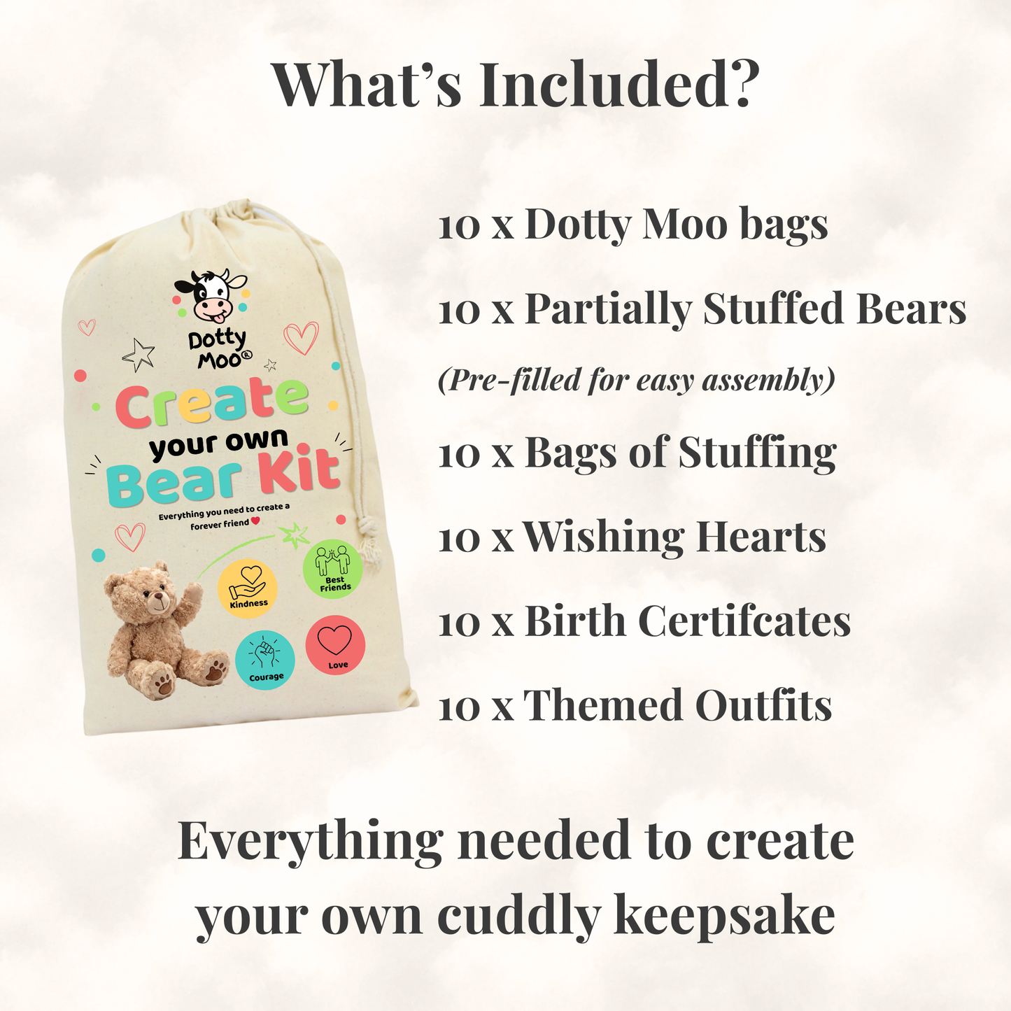 Ready to Go Bear Party Package!