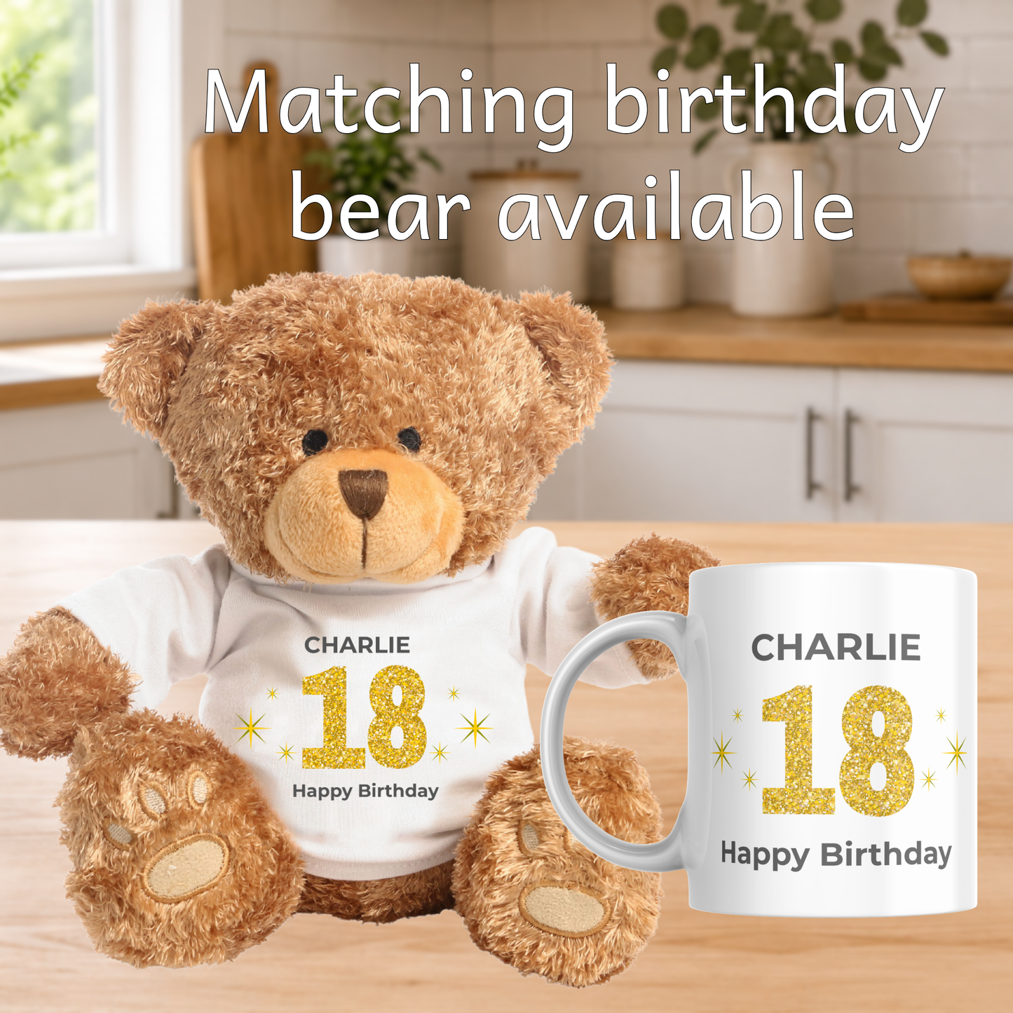 Personalised 18th Birthday Mug