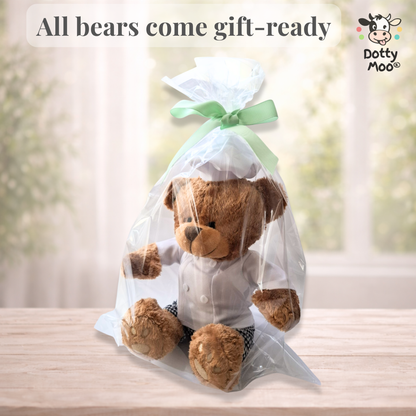 Personalised Grandson Christmas Teddy Bear
