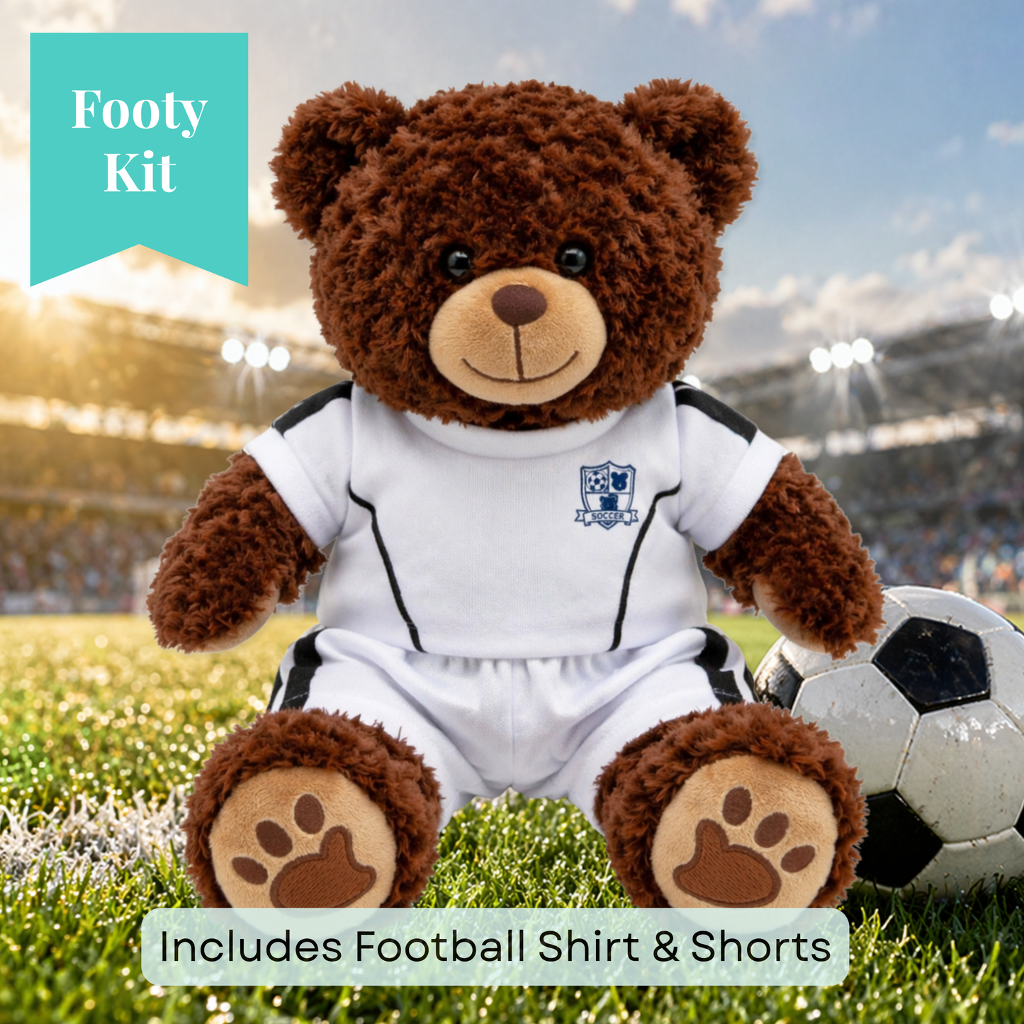Football Outfit (Fits 16” Bears)