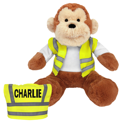Personalised Hi-Vis Jacket (Fits Small Plush)