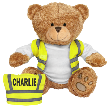 Personalised Hi-Vis Jacket (Fits Small Plush)