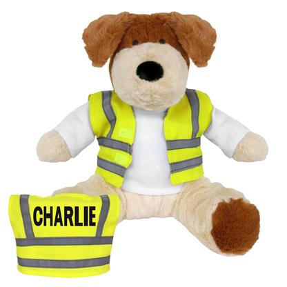Personalised Hi-Vis Jacket (Fits Small Plush)