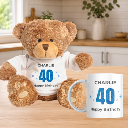 Personalised 40th Birthday Mug