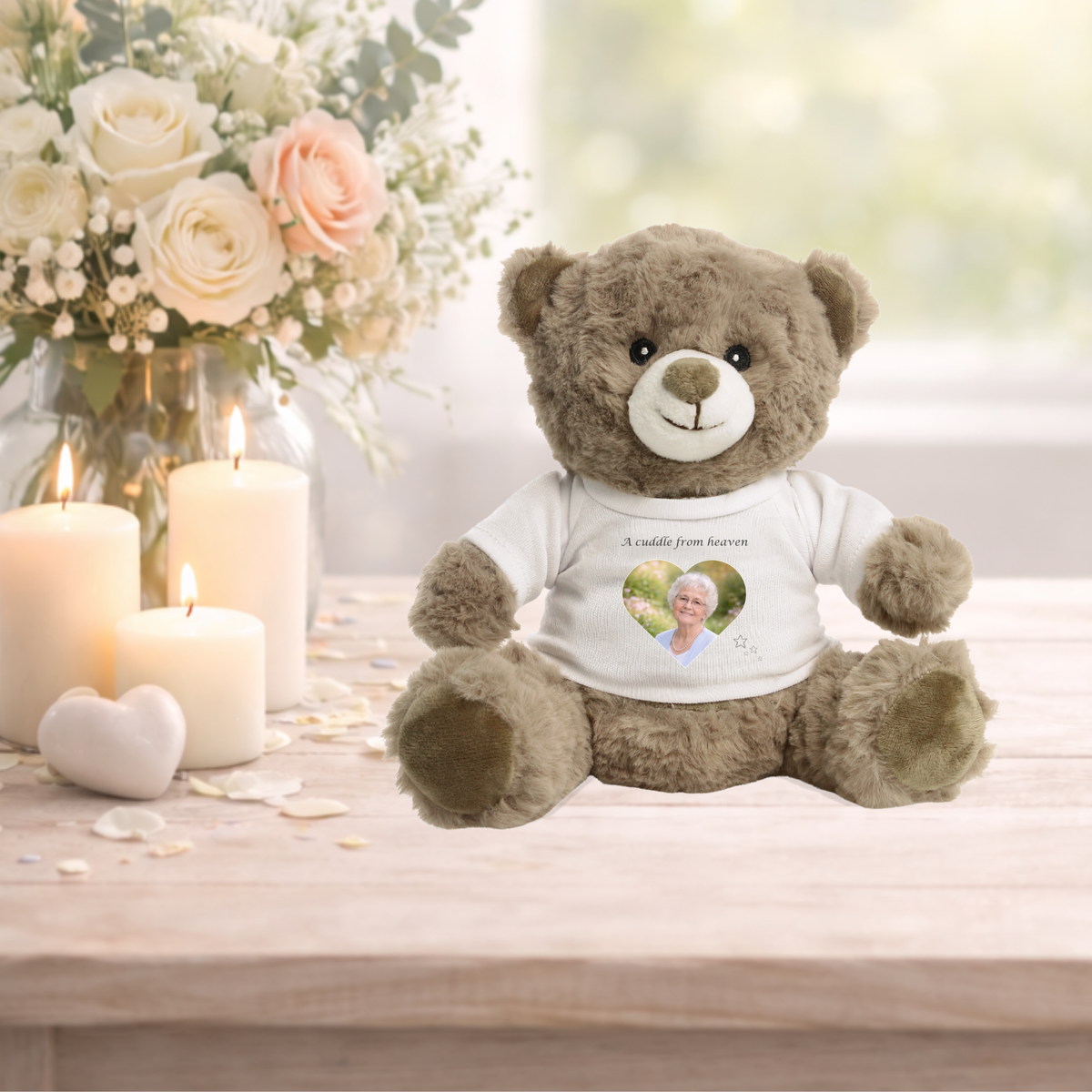 Personalised Memorial Eco Bear