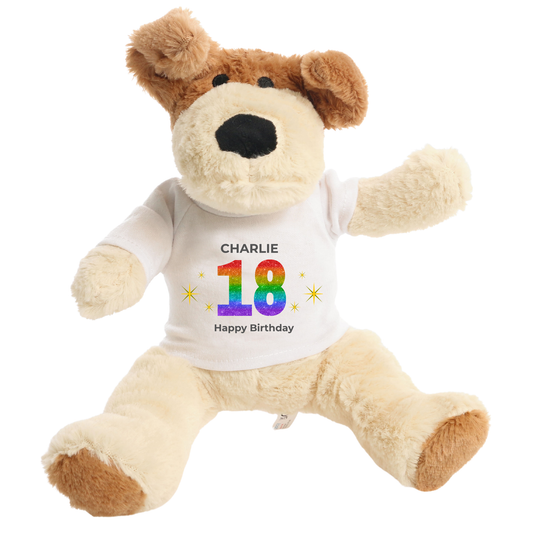 Personalised 18th Birthday Dog