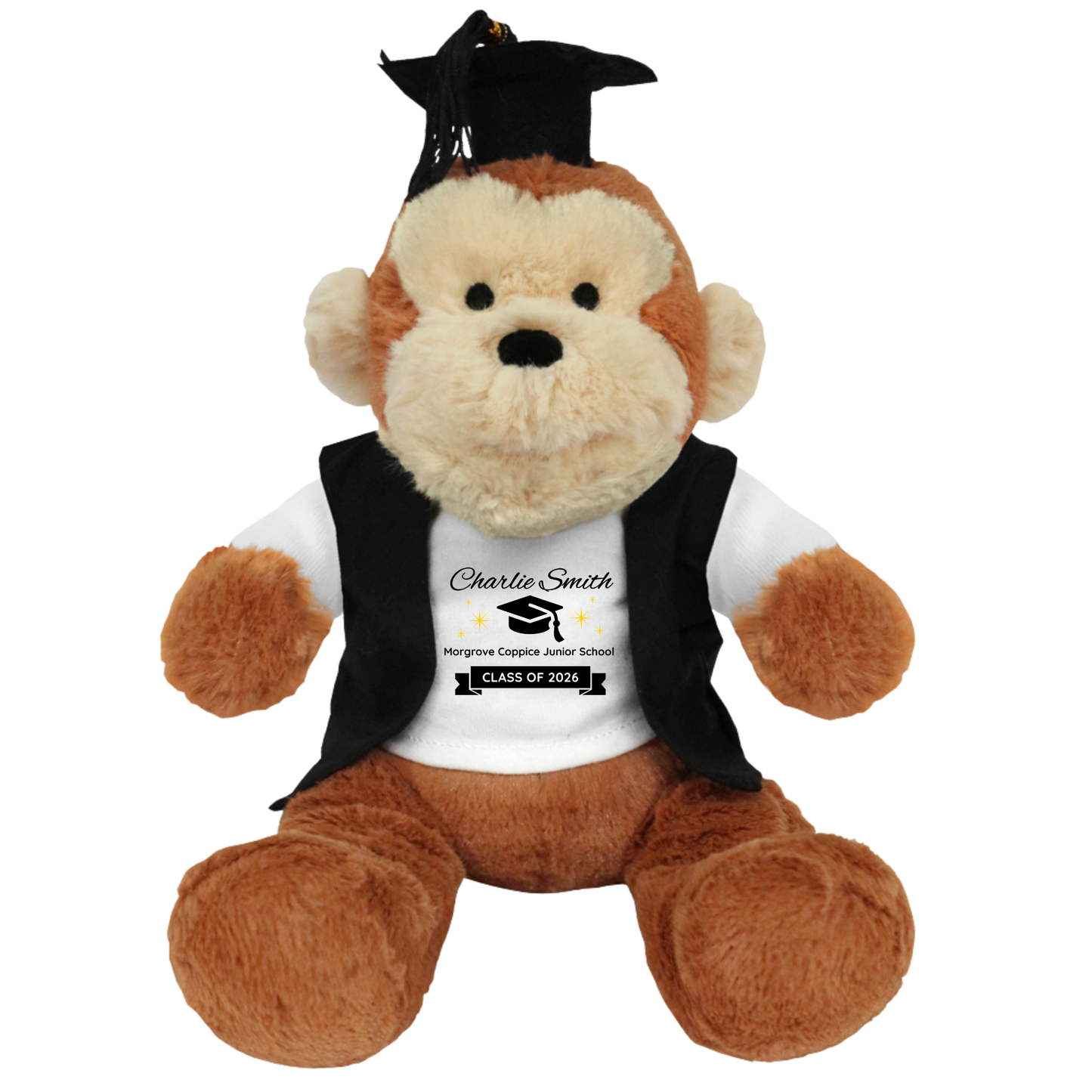 Personalised Graduation Monkey