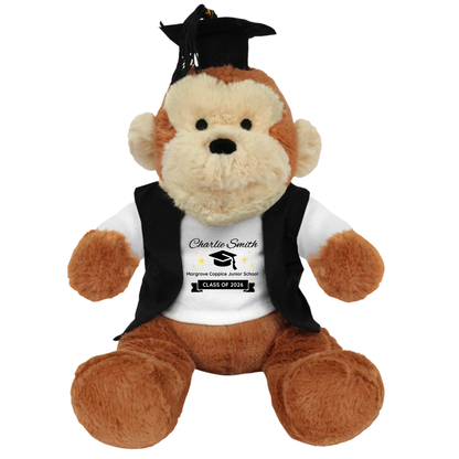 Personalised Graduation Monkey