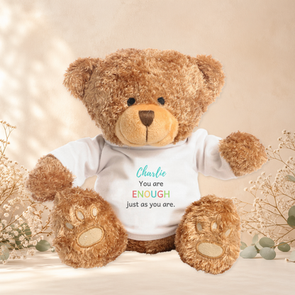 Personalised Confidence & Encouragement Teddy Bear