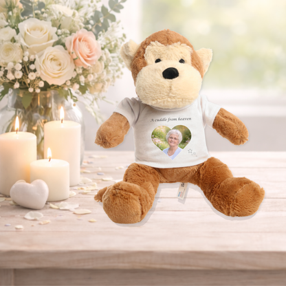 Personalised Memorial Monkey Teddy