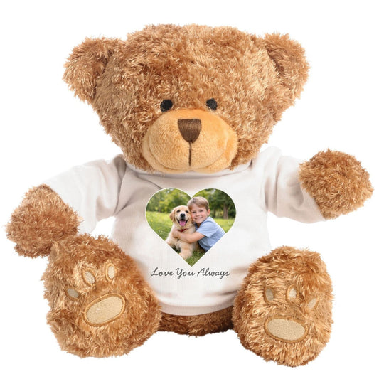 Personalised Photo Classic Bear