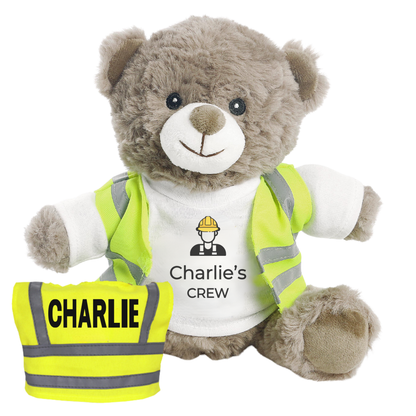 Personalised Builder Eco Bear