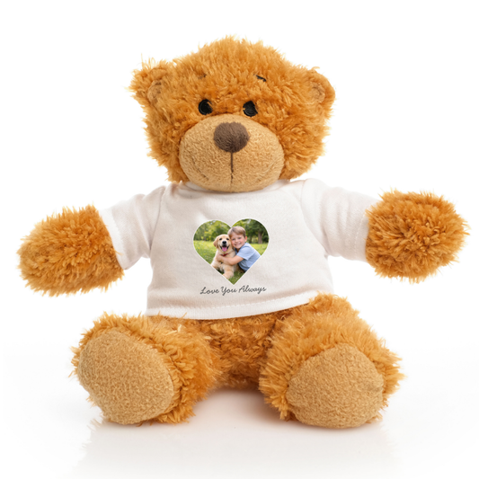 Personalised Photo Snuggle Bear