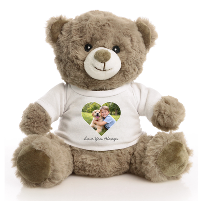 Personalised Photo Eco Bear