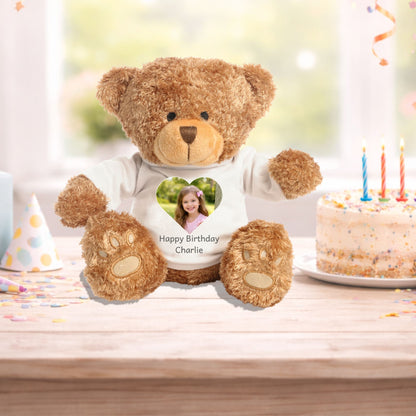 Personalised Photo Classic Bear