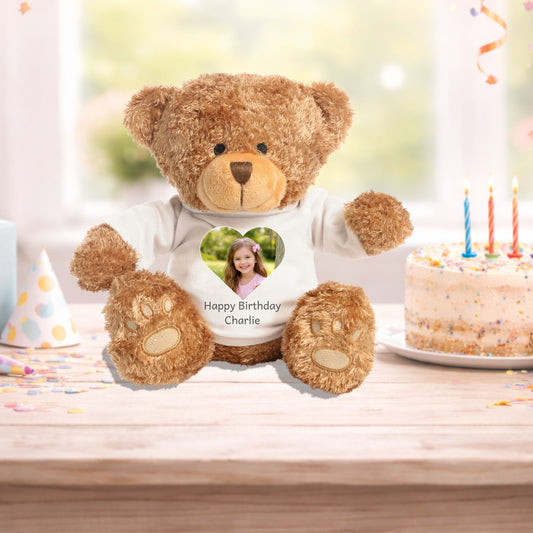 Personalised Photo Classic Bear