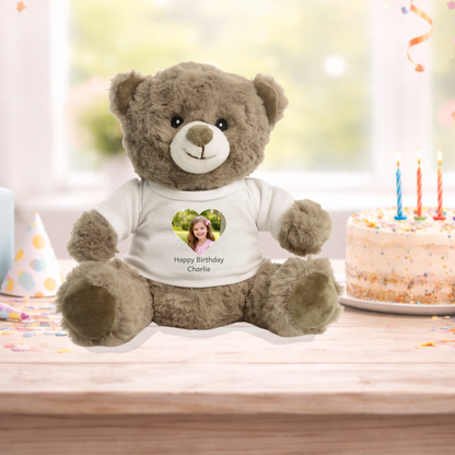 Personalised Photo Eco Bear