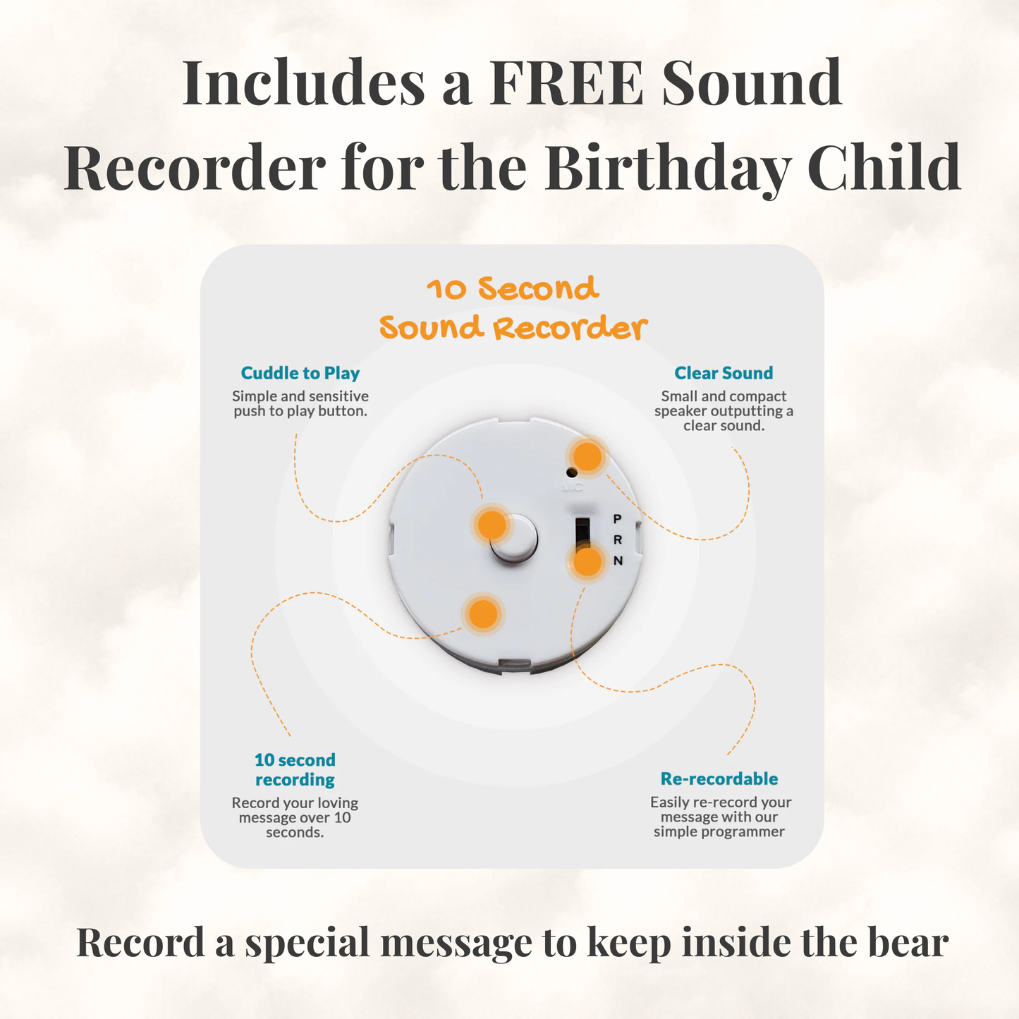 Personalised Bear Party Package!