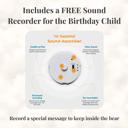 Personalised Bear Party Package!