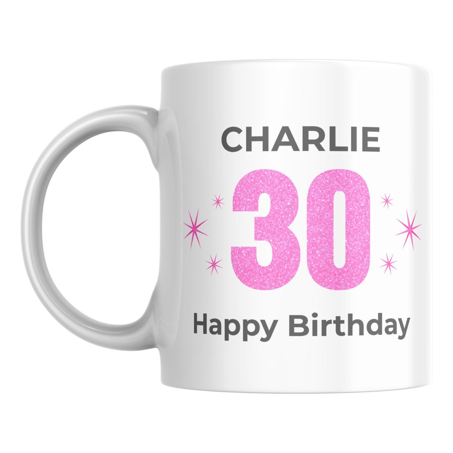 Personalised 30th Birthday Mug