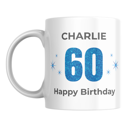 Personalised 60th Birthday Mug