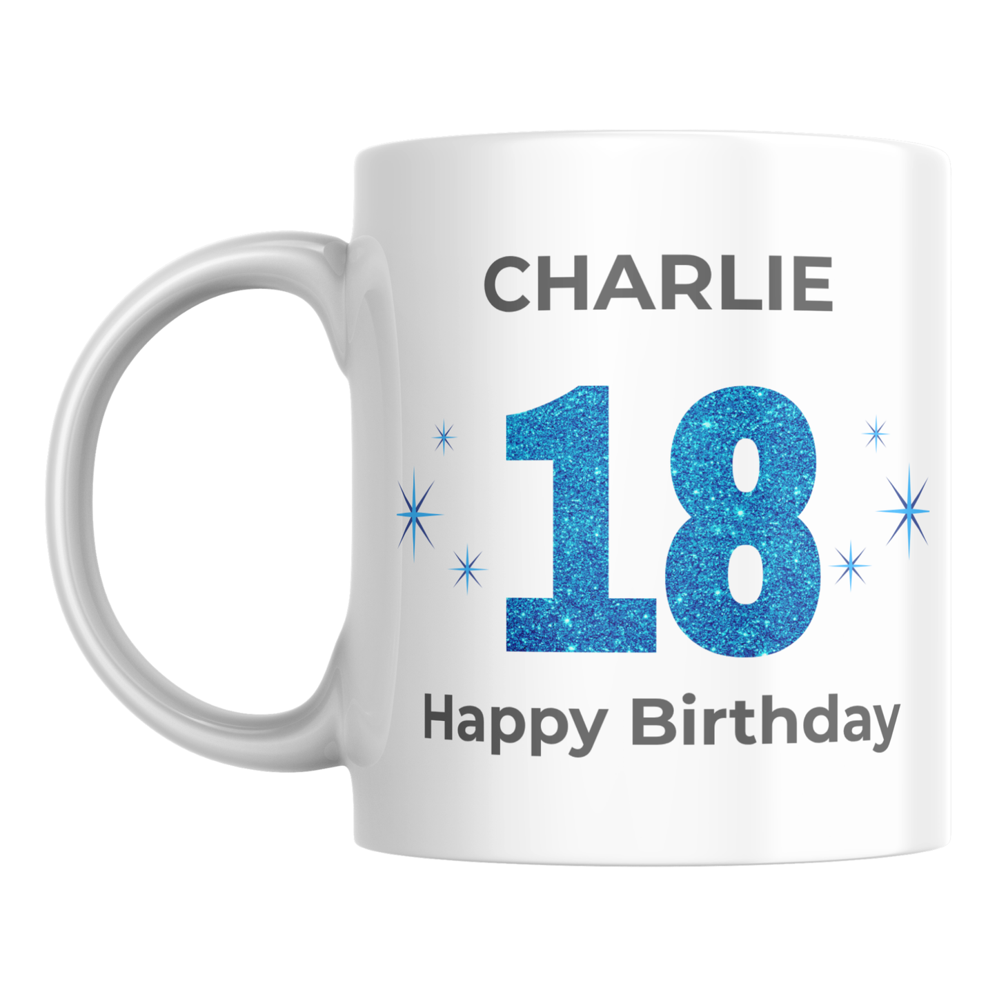 Personalised 18th Birthday Mug