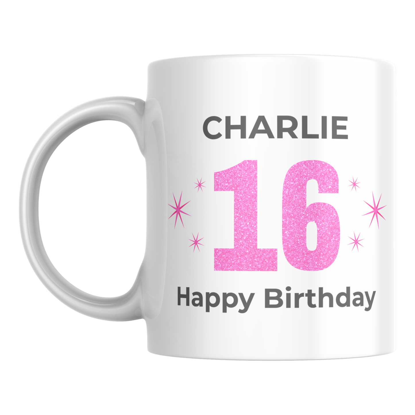 Personalised 16th Birthday Mug