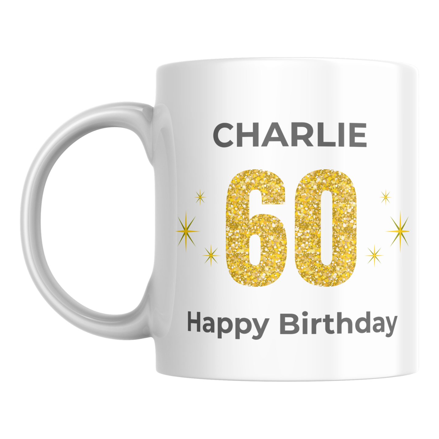 Personalised 60th Birthday Mug