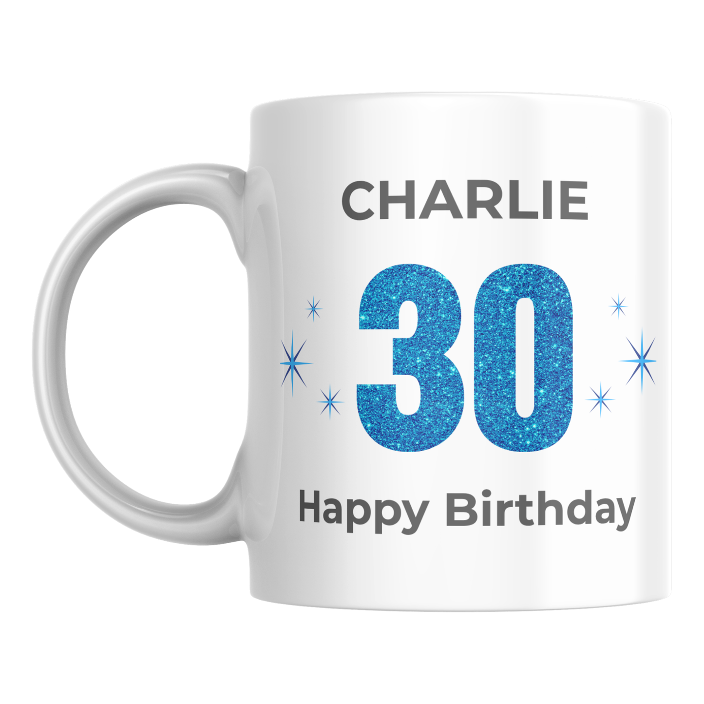 Personalised 30th Birthday Mug
