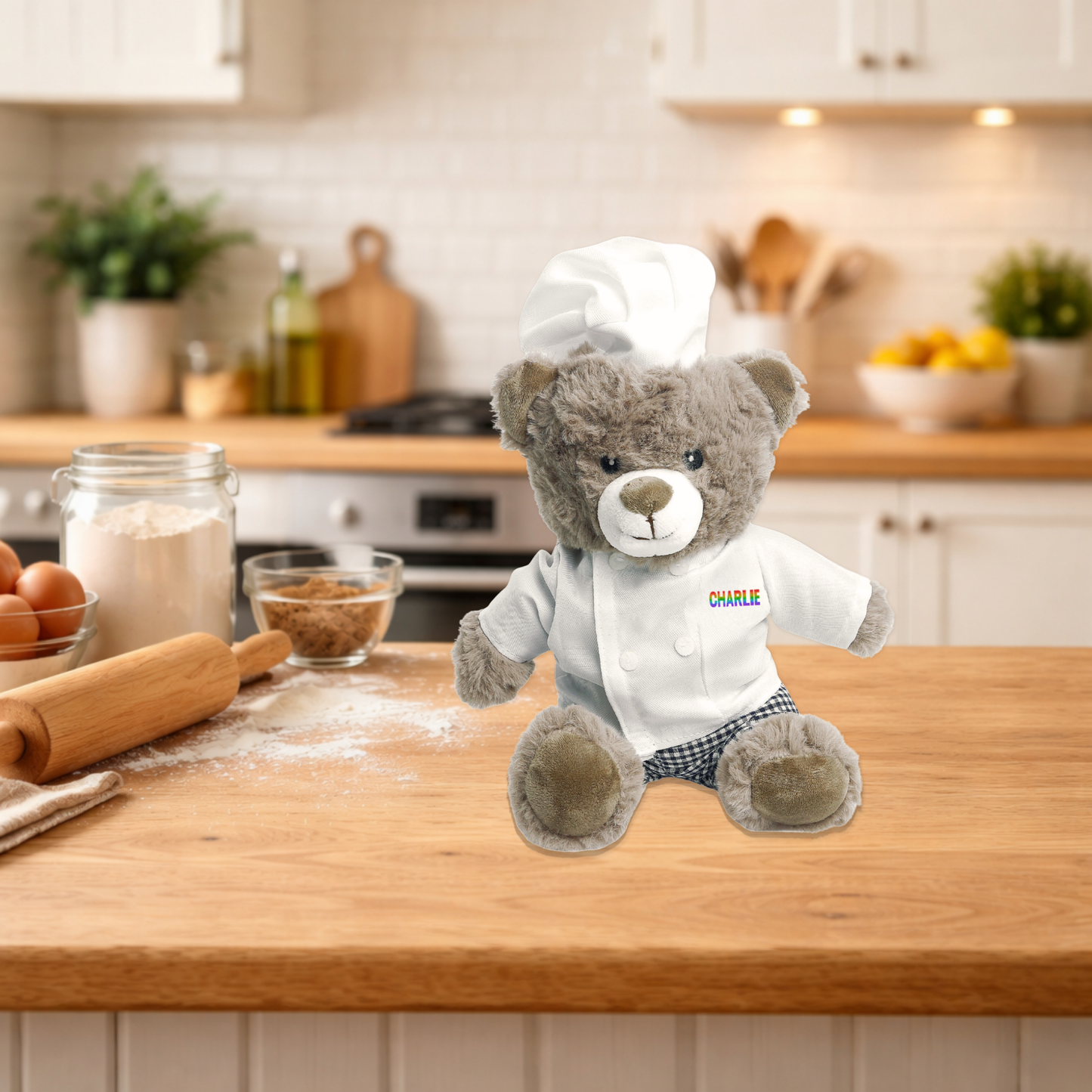 Personalised Chef Eco Bear