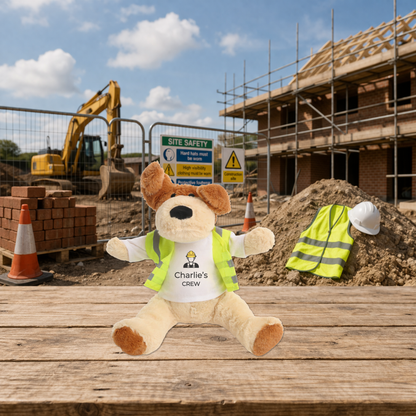 Personalised Builder Dog