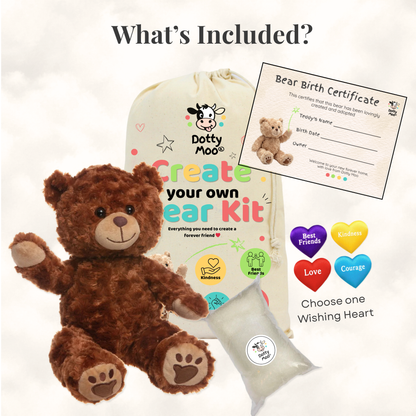 Create Your Own Bear Kit - Brown