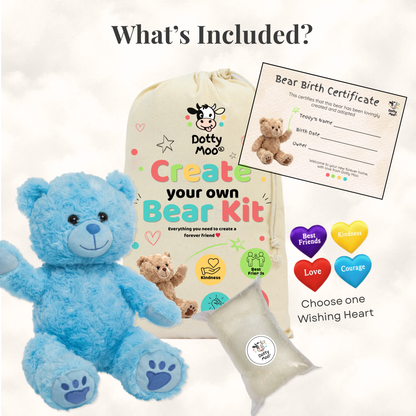 Create Your Own Bear Kit - Blue
