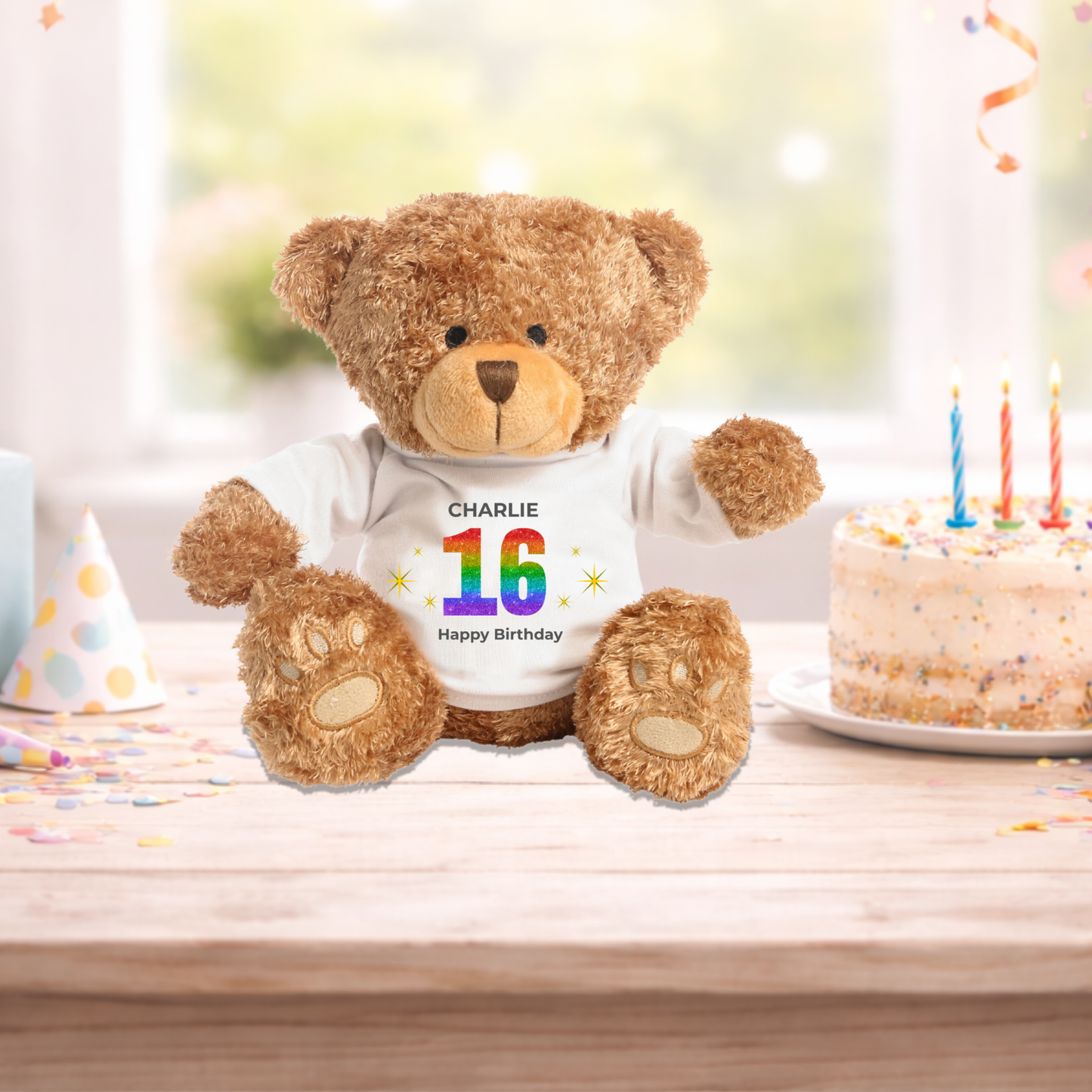 Personalised 16th Birthday Classic Bear