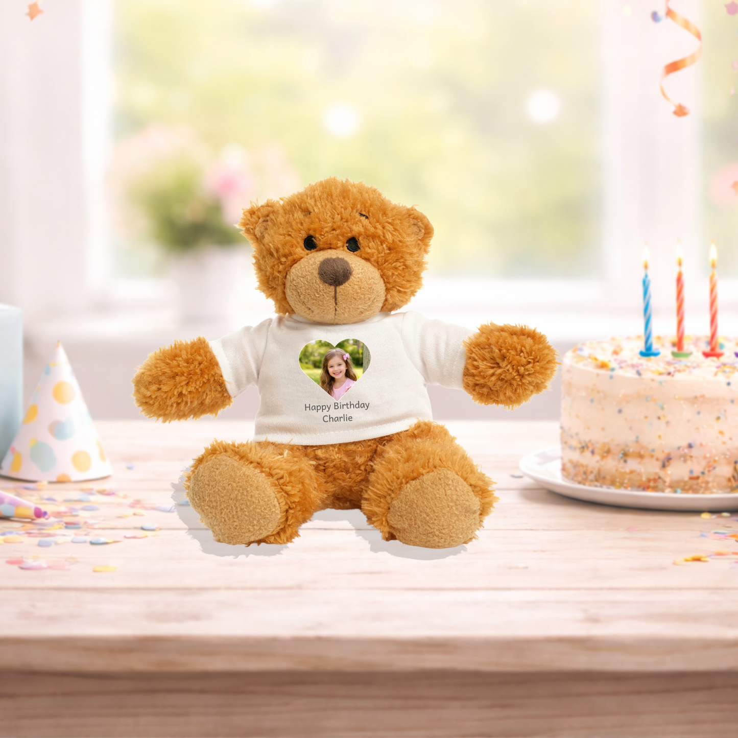Personalised Photo Snuggle Bear