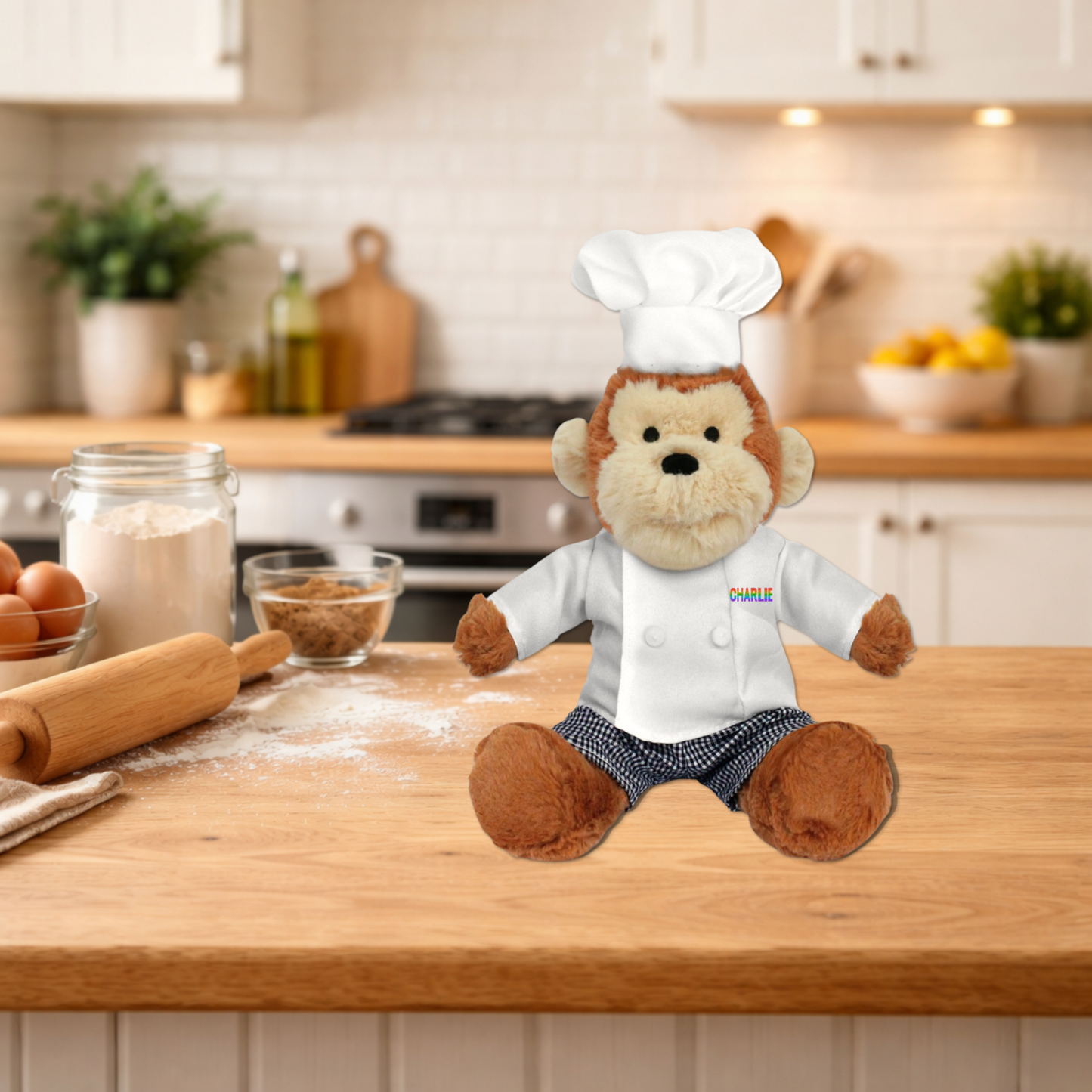 Personalised Chef Monkey