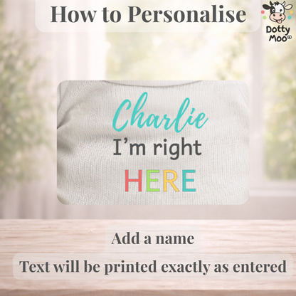Personalised Calm & Reassurance Teddy Bear