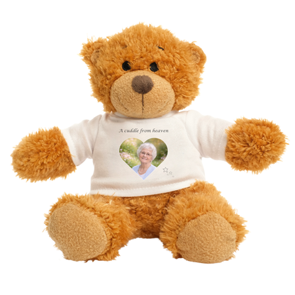 Personalised Memorial Snuggle Bear