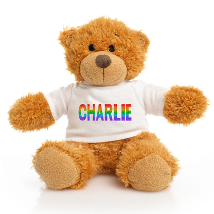 Personalised Name Snuggle Teddy Bear