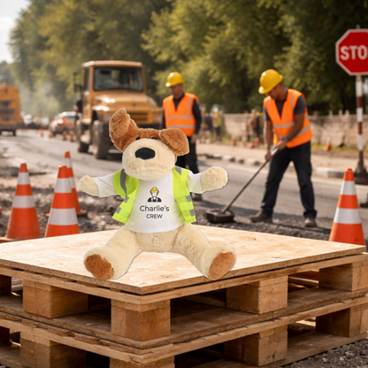 Personalised Builder Dog