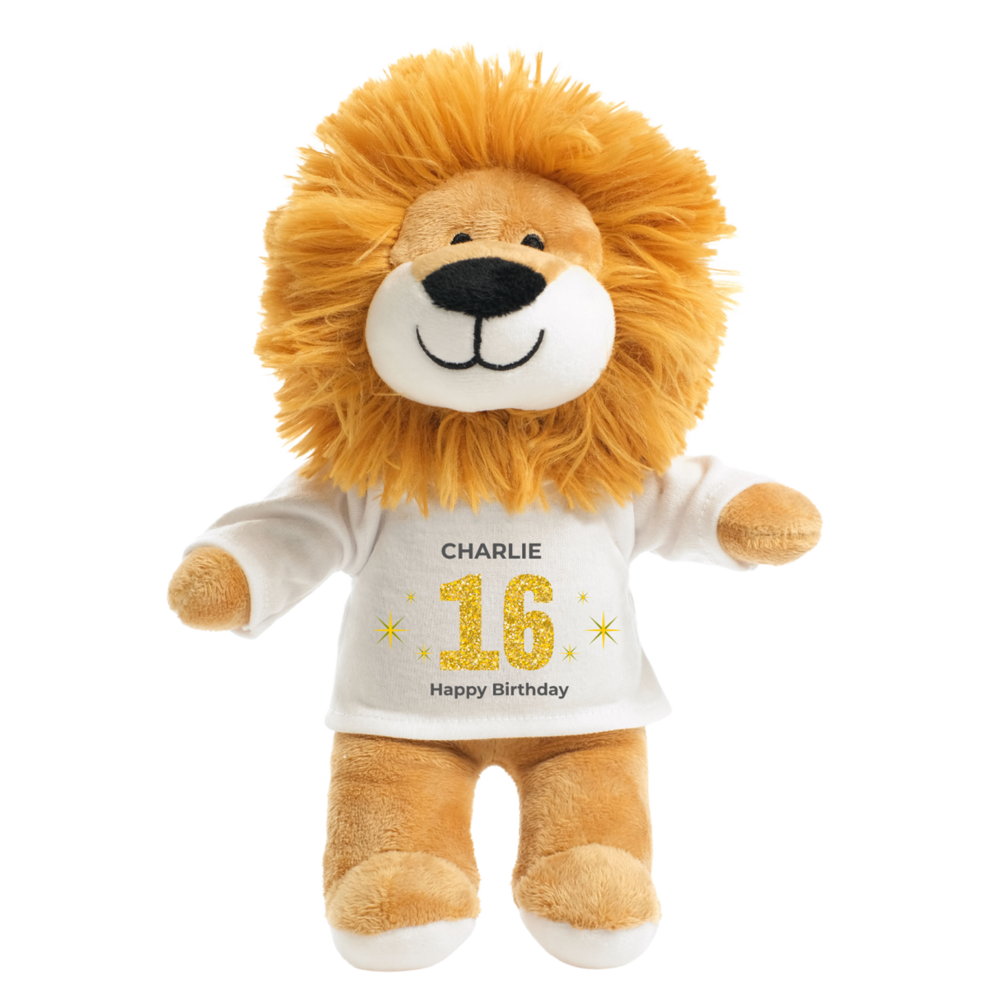 Personalised Any Age Birthday Lion