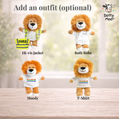 Personalised Bedtime Lion