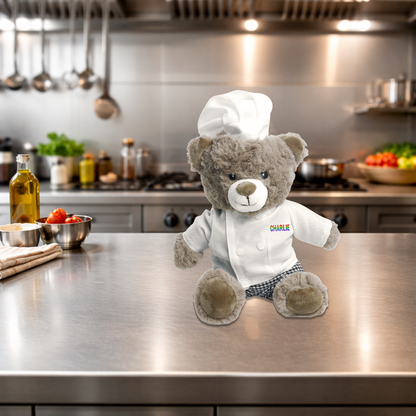 Personalised Chef Eco Bear