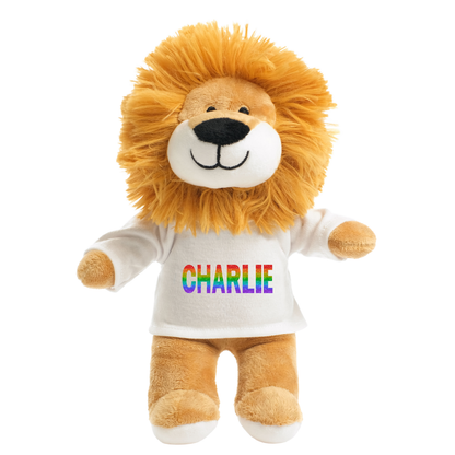 Personalised Name Lion Teddy