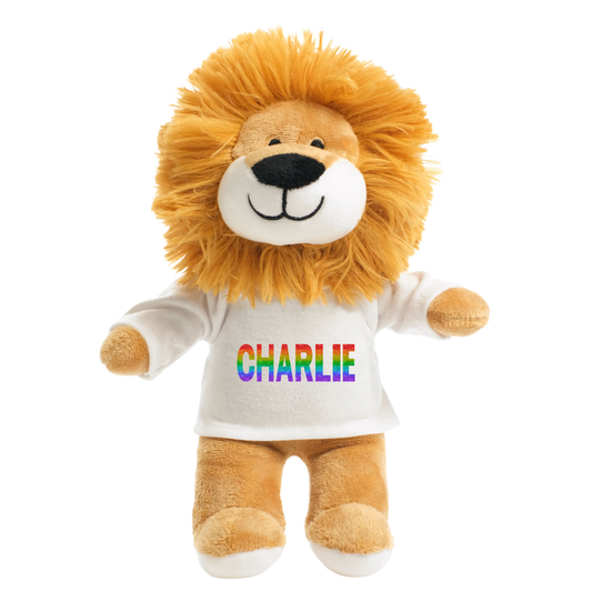 Personalised Name Lion Teddy